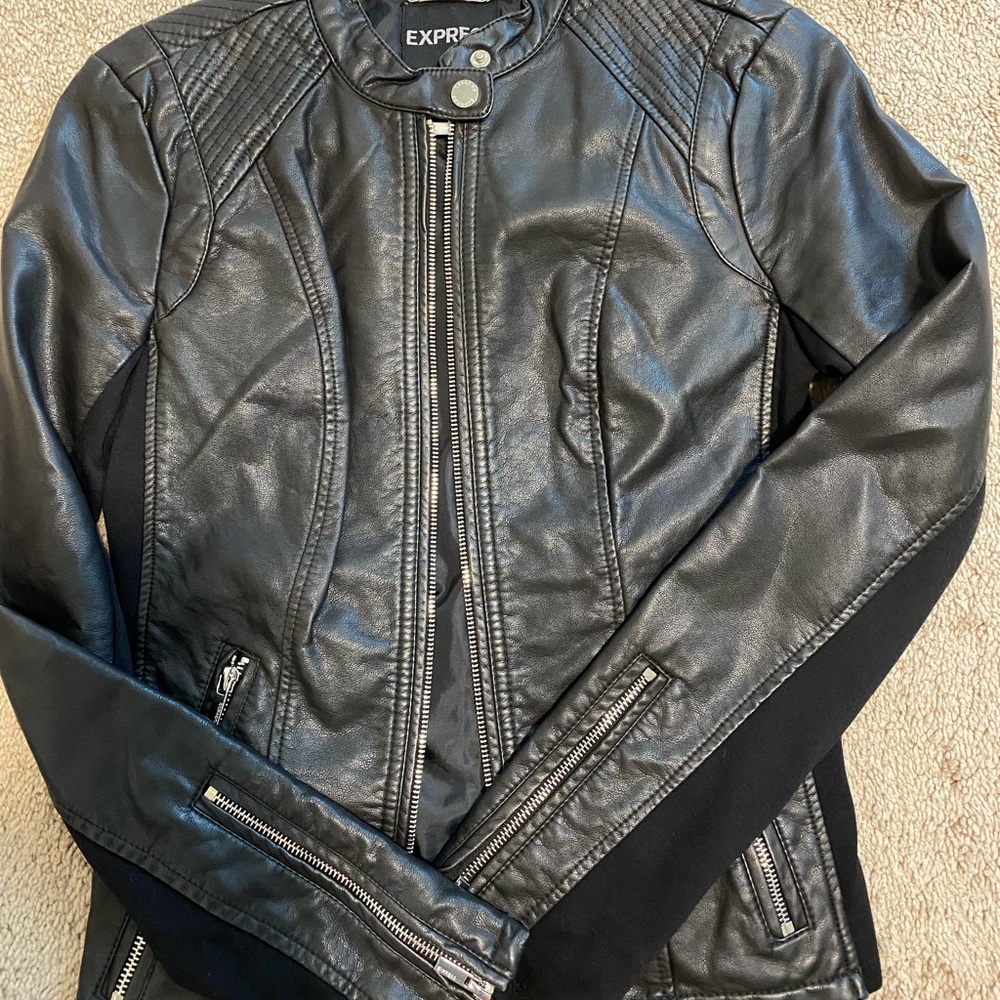 Express Faux Leather Jacket